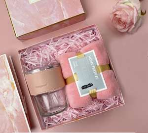 Juego de Taza y Toalla Personalizados, Regalo de Cumpleaños para Mujer, Recuerdo de Navidad, Recuerdos de Boda para Invitados, Regalo de Agradecimiento - Product Image 6