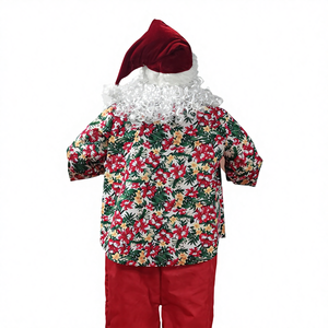 Customized 180cm <strong>Life</strong> <strong>Size</strong> Fabric Cloth Christmas Decor Noel Beach <strong>Santa</strong> - Product Image 3