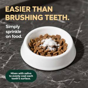 Polvo para el cuidado dental de perros de Etiqueta Privada, soporte para el Control de la respiración, suplemento para la salud oral de mascotas - Product Image 3