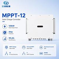 Contrôleur de charge solaire MPPT avec prise en charge de la communication RS485, adapté aux systèmes de stockage d'énergie solaire