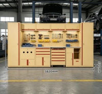 Gabinete de Herramientas Modular de Acero de Alta Calidad, Muebles para Taller y Garaje, Solución de Reparación para Garaje, Muebles Modulares para Reparación de Automóviles