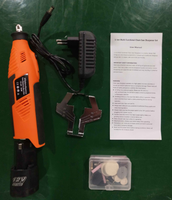 Mini-meuleuse électrique sans fil DC 12V 55W avec batterie 2.0Ah pour le polissage et la gravure