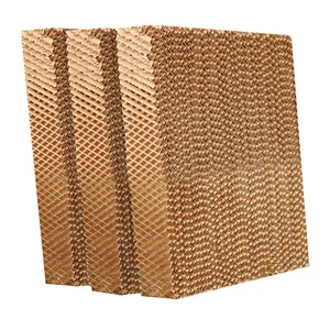 Wholesale price 7090 evaporative cooling pad honeycomb type cooling pad
