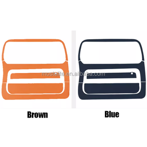 Almohadilla protectora de puerta trasera de alta calidad, cubierta adhesiva de cuero de protección embellecedora de puerta trasera para tanque GWM 500 - Product Image 3