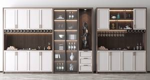 ตู้ข้างโซฟาและตู้ข้างโต๊ะอาหารไม้เนื้อแข็งคุณภาพสูง ดีไซน์ทันสมัยอเนกประสงค์ - Product Image 6