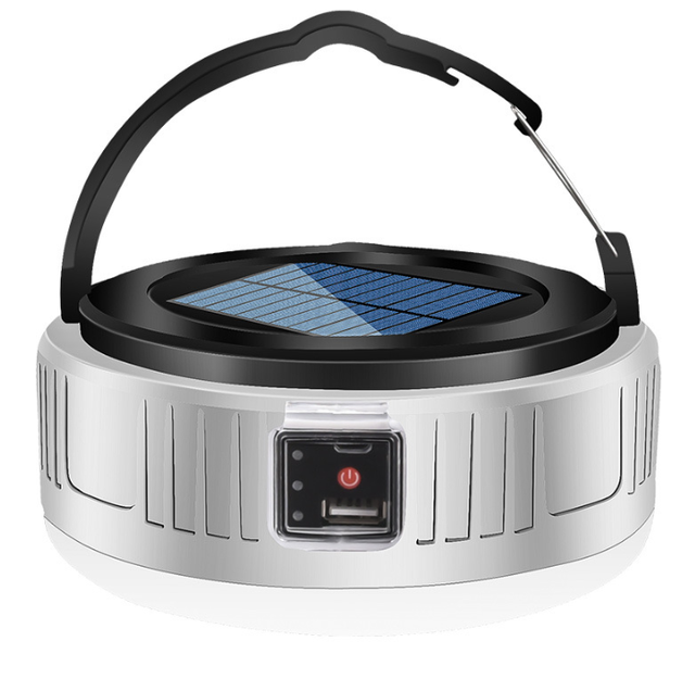 Outdoor Emergency LED Camping Tent Hanging Light Rechargeable Portable Tent Camping Decoration Lamp Solar Powered Camping Light
