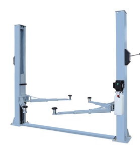 WZDM Portable and Convenient Hydraulic 2 Post Car Lift Manual One Side Release Home Garage <b>Hoist</b> Two TPL-1800 2 Post Car Lift TP - Product Image 3