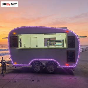 Food Truck Único con Estación de Comida, Remolque Móvil Personalizado para Almuerzos Saludables - Product Image 4