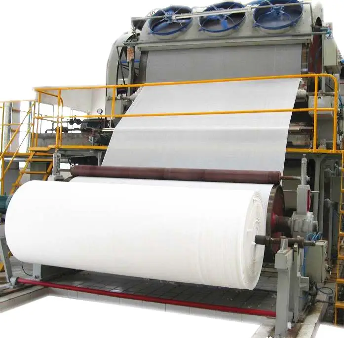 Fábrica preço papel higiênico máquina, tecido jumbo roll máquinas