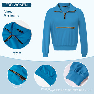 Ensemble de blouses médicales de haute qualité pour infirmières et médecins, uniformes confortables et élégants en plusieurs couleurs, vente en gros disponible - Product Image 2