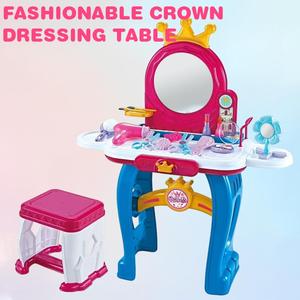 KSF Ensemble de jouets de <span class=keywords><strong>maquillage</strong></span> de table de toilette pour filles de 2 à 6 <span class=keywords><strong>ans</strong></span> Jouet interactif en plastique pour enfants - Product Image 4
