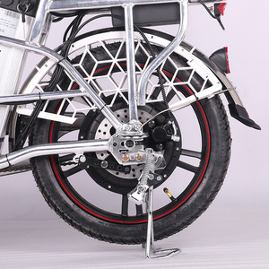 Bicicleta Eléctrica de Carga Monster de 18 Pulgadas, 60v 48v 500W 21Ah, Neumáticos Anchos, Bicicleta Eléctrica de Carga, Scooter Eléctrico, Bicicleta Eléctrica para Reparto de Comida - Product Image 5