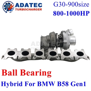 1000HP Hibrit Bilyalı Rulmanlı B58-Gen1 G30-900 Boyutlu Türbin 8679022 18559700063 18559710063 BMW B58 3.0L Motor için Yükseltme Turbo'su - Product Image 2
