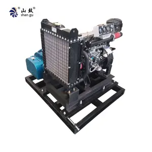 Root Blower Pump Shangu Roots Blower Vacuum Pump High Pressure Air Blower Lime Kiln Project With Diesel Engine