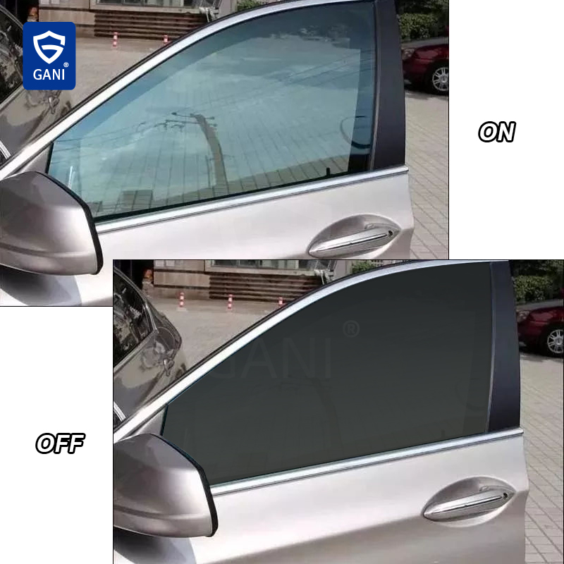 Черная тонировка PDLC Smart Glass тонировка для электромобиля пленка для окон