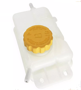 Réservoir de liquide de refroidissement du radiateur du <span class=keywords><strong>moteur</strong></span> YCC51 <span class=keywords><strong>jaune</strong></span> et noir/capuchon pour Chevrolet Aveo Pontiac 96930818 - Product Image 1