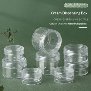 Caja Organizadora de Cosméticos Portátil Transparente con Impresión en Serigrafía, Botella de Muestra de Crema Facial de Plástico - Product Image 2