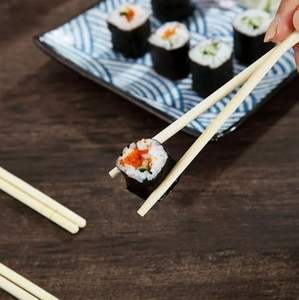 2025 Palillos de una sola vez de bambú desechables ecológicos de gran oferta de fábrica con logotipo personalizado - Product Image 6