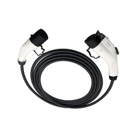 Câble de chargeur de voiture Ev de qualité supérieure, Type 2, IEC62196, Mode 3, câble de charge Ev> 10000 fois 2 ans