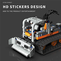 Jouet éducatif pour enfants Blocs de construction Kit scientifique 5 en 1 STEM Robots de programmation Jouets télécommandés pour garçons
