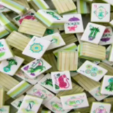 Juego de Fichas de Mahjong Americano Oh My de Lujo, Plegable, Moderno, Grabado, de PVC de 4 Capas, 160 Fichas, Personalizado al por Mayor - Product Image 3