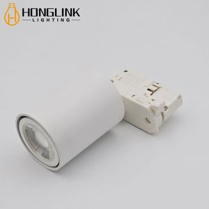 <span class=keywords><strong>Spot</strong></span> LED <span class=keywords><strong>sur</strong></span> <span class=keywords><strong>rail</strong></span> en aluminium orientable, design moderne et élégant, noir et blanc, pour magasins de détail et commerces - Product Image 3