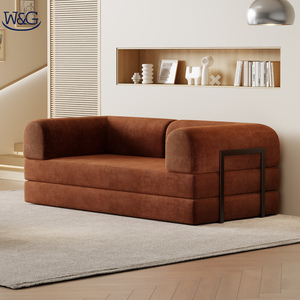 Canapé-lit modulaire en <span class=keywords><strong>mousse</strong></span> Teddy de Foshan, 2 en 1, confort, compression, meubles de maison, canapé en <span class=keywords><strong>mousse</strong></span> à mémoire de forme, compression, en boîte - Product Image 5