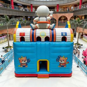 Castillo Inflable con Obstáculos, Parque <span class=keywords><strong>de</strong></span> Atracciones con Temática <span class=keywords><strong>de</strong></span> Astronauta <span class=keywords><strong>de</strong></span> Dibujos Animados, Personalizable, en Venta - Product Image 6