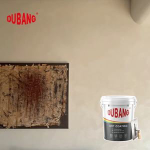 Pittura Murale Elegante Effetto Cemento Stucco Veneziano a Base Acrilica Ecologica per Ristrutturazioni - Product Image 3