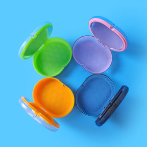 Contenitore per Dentiere da Viaggio Antisgocciolamento, per Pulizia Completa e Parziale, Cura Dentale - Product Image 2