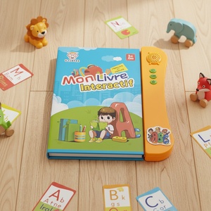 Libro Bilingüe Francés-Inglés para el Aprendizaje, Suministro de Fábrica, Juguetes Educativos, Libro Sonoro para Niños - Product Image 1