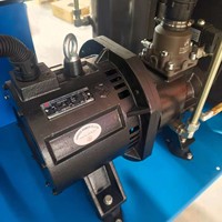 Compresor de Tornillo para Tratamiento de Aguas Residuales, Aireación, Purificación de Gases de Combustión, Secado Silencioso, Grado Industrial, 50 HP, Lubricado, 380V