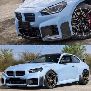 Spoiler Delantero para BMW M2 G87 2 Puertas 2023 2024, Protector de Parachoques Delantero Negro Brillante, Divisor Inferior, Estilo Deportivo - Product Image 6