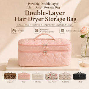Bolsas de Almacenamiento para Secador de Pelo de Doble Capa y Gran Capacidad, Nuevas 2026, para <span class=keywords><strong>Dyson</strong></span>, Laifen, <span class=keywords><strong>Plancha</strong></span> y Rizador de Pelo, Plegables y Resistentes al Agua - Product Image 1