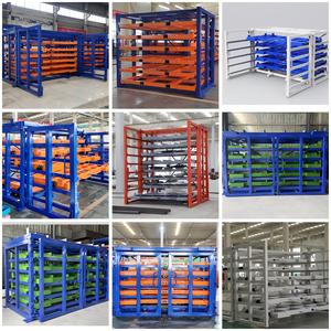 Giá để đồ bằng thép tấm nhiều tầng, chịu lực cao, kiểu ngăn kéo, tùy chỉnh, kệ chứa hàng công nghiệp, tải trọng 2 tấn - Product Image 6