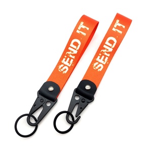 JDMotorsport88 자수 레이싱 <span class=keywords><strong>JDM</strong></span> 비행 제트 태그 키 체인 링 홀더 팔찌 스트랩 끈 끈