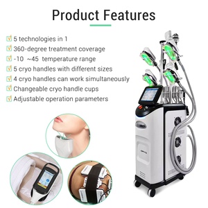 Nuevas Máquinas Profesionales 2025 de Criolipólisis 40k para Esculpir el Cuerpo, Congelación de Grasa 360, Crioterapia 9 en 1, RF para Adelgazamiento y Eliminación de Papada - Product Image 6