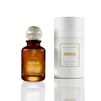 Flacon de parfum de haute qualité en verre de luxe 30ml 50ml 100ml avec boîte cadeau et bouchon design 100ml Flacon arabe