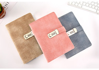 Cuaderno de Notas Grueso para Mujer, Marca This City, con Contraseña, Retro, Encuadernado en Poliuretano, con Cierre, A5, Diario Creativo, Papelería, Bloc de Notas