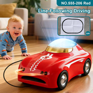 LEZA BABY Vente en gros : Voiture jouet éducative pour enfants, modèle populaire, avec fonction de suivi de ligne, véhicule de <span class=keywords><strong>patrouille</strong></span> automatique avec carte routière et lumières - Product Image 2