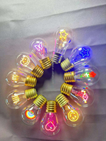 Lampe de nuit en fil de tungstène avec motif personnalisé 3D pour le bricolage Veilleuse Blub décorative à la mode Veilleuse USB rechargeable pour la maison