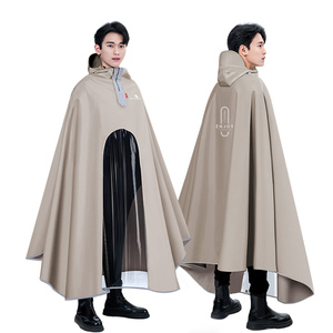 Oxford Tissu Longue Pluie pour <span class=keywords><strong>Poncho</strong></span> Coupe-Vent Imperméable Couverture De Voiture Bande Réfléchissante Logo Personnalisable Adulte Imperméable - Product Image 1