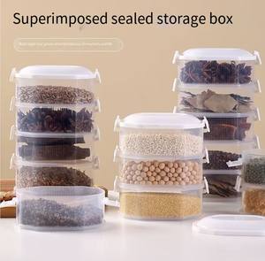 Boîte de stockage d'épices de cuisine oignon gingembre ail boîte de conservation multicouche scellage alimentaire étanche à l'humidité emballage réservoir ménage - Product Image 3