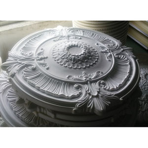 Plafonnier en polyuréthane ultraléger, décoration de <span class=keywords><strong>plafond</strong></span> ronde, 80cm, blanc, <span class=keywords><strong>pour</strong></span> salon, hôtel, mariage - Product Image 5
