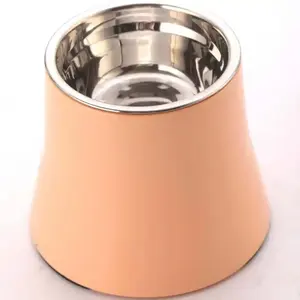 Mangkuk Anjing Anti-Selip dari Stainless Steel dengan Stand, Mangkuk Makan dan Minum Hewan Peliharaan dari Melamin untuk Penggunaan di Dalam Ruangan - Product Image 6