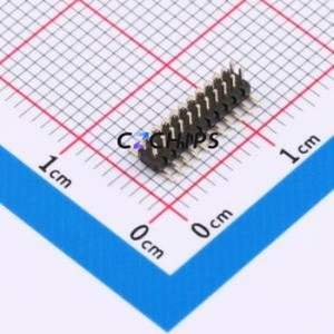 A100US-WS11P Pin Header SMD,P=1mm Connector ( Pin Structure: 2x11P )( Pitch: 1mm )( Row Spacing: 1mm ) - Product Image 1