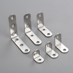 Support d'angle en acier inoxydable Kai Shun en forme de L à 90 degrés pour supports d'étagères de meubles - Product Image 1