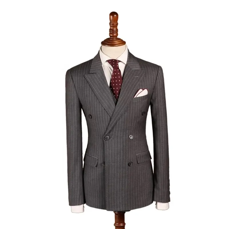 high quality mtm made to measure man suit custom menswear 3 piece men's suits men glow-in-the-dark custom wedding suit