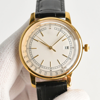 Montre pour homme élégante et ultra-fine, artisanat haut de gamme, montre mécanique de luxe haut de gamme