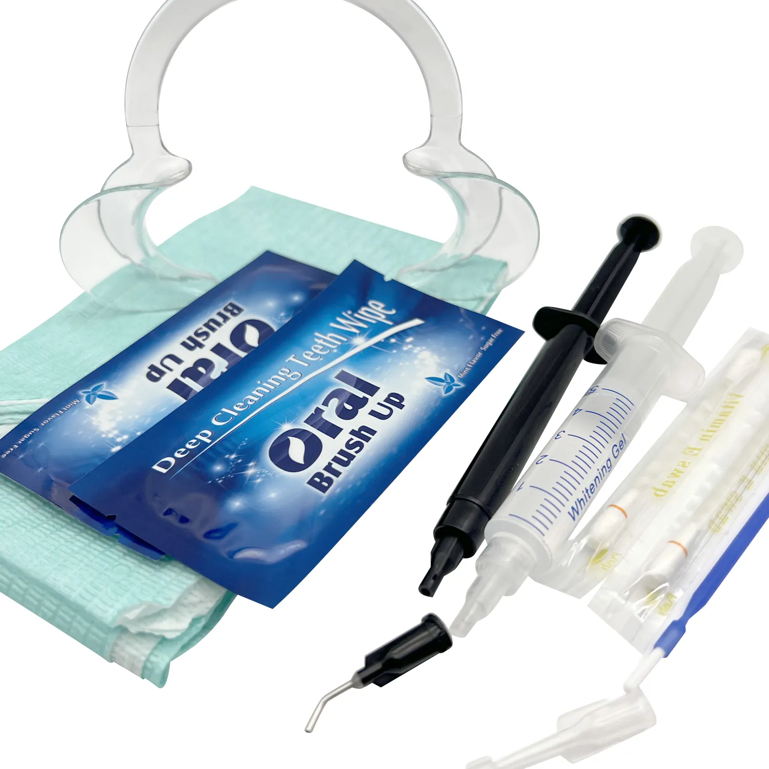 Neues Zahnweiß-Kit Gum Barrier 35% HP Bleich gel Private Label Professional White ning Teeth Kit für die Klinik